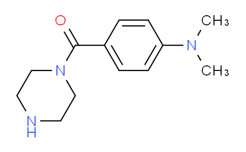 CAS No. 610802-19-2, N,N-dimethyl-4-(piperazine-1-carbonyl)aniline