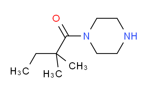 CAS No. 1240581-28-5, 2,2-Dimethyl-1-(piperazin-1-yl)butan-1-one