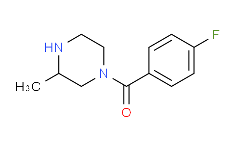 CAS No. 178624-89-0, 1-(4-Fluorobenzoyl)-3-methylpiperazine