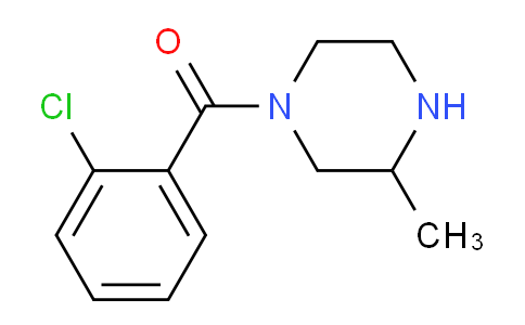 CAS No. 1240567-14-9, 1-(2-Chlorobenzoyl)-3-methylpiperazine