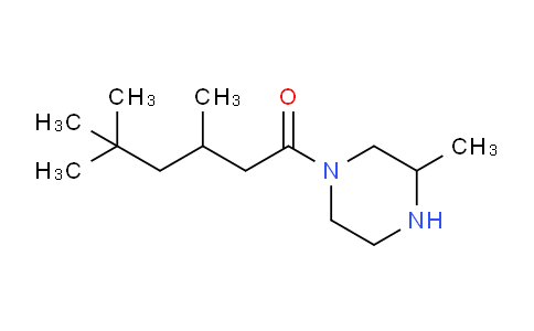 CAS No. 1240564-36-6, 3,5,5-Trimethyl-1-(3-methylpiperazin-1-yl)hexan-1-one