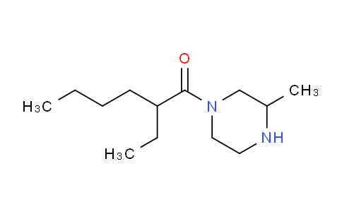 CAS No. 1240564-54-8, 2-Ethyl-1-(3-methylpiperazin-1-yl)hexan-1-one