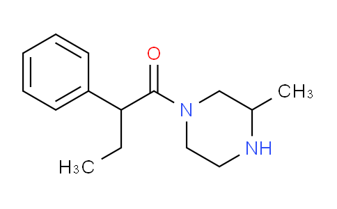 CAS No. 1240574-29-1, 1-(3-Methylpiperazin-1-yl)-2-phenylbutan-1-one