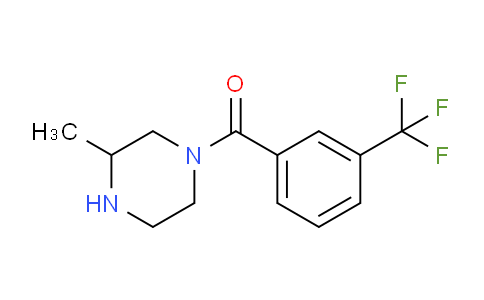 CAS No. 1240564-79-7, 3-Methyl-1-[3-(trifluoromethyl)benzoyl]piperazine