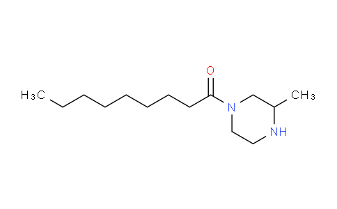 CAS No. 1240573-22-1, 1-(3-Methylpiperazin-1-yl)nonan-1-one