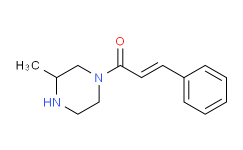 CAS No. 1240590-99-1, (2E)-1-(3-Methylpiperazin-1-yl)-3-phenylprop-2-en-1-one