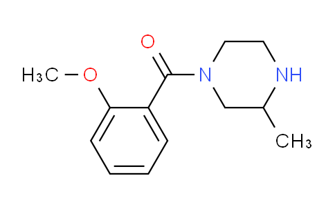 CAS No. 1240564-86-6, 1-(2-Methoxybenzoyl)-3-methylpiperazine