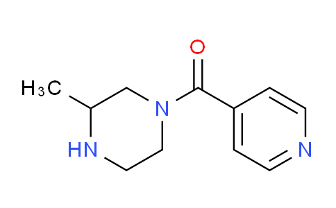 CAS No. 1240568-24-4, 3-Methyl-1-(pyridine-4-carbonyl)piperazine