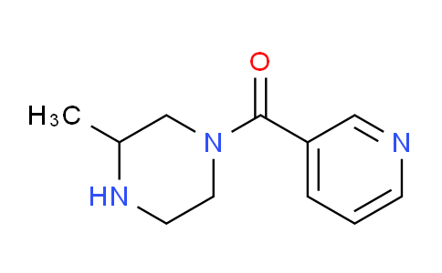 CAS No. 1240564-98-0, 3-Methyl-1-(pyridine-3-carbonyl)piperazine