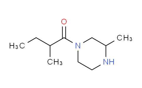 CAS No. 1240568-35-7, 2-Methyl-1-(3-methylpiperazin-1-yl)butan-1-one