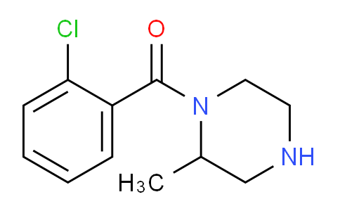 CAS No. 1240565-27-8, 1-(2-Chlorobenzoyl)-2-methylpiperazine