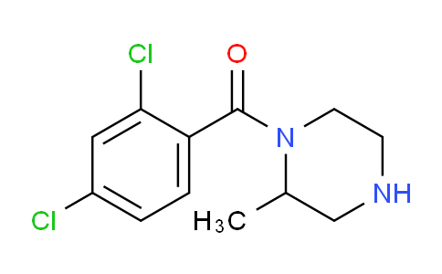CAS No. 1240577-19-8, 1-(2,4-Dichlorobenzoyl)-2-methylpiperazine