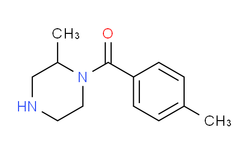 CAS No. 1240569-13-4, 2-Methyl-1-(4-methylbenzoyl)piperazine