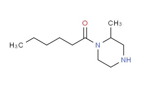 CAS No. 1240565-32-5, 1-(2-Methylpiperazin-1-yl)hexan-1-one