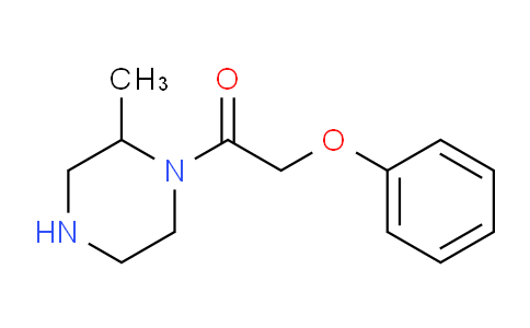 CAS No. 1240577-38-1, 1-(2-Methylpiperazin-1-yl)-2-phenoxyethan-1-one