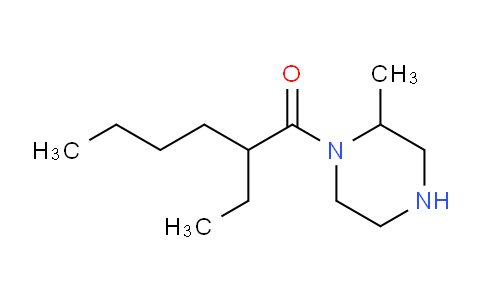 CAS No. 1240566-14-6, 2-Ethyl-1-(2-methylpiperazin-1-yl)hexan-1-one