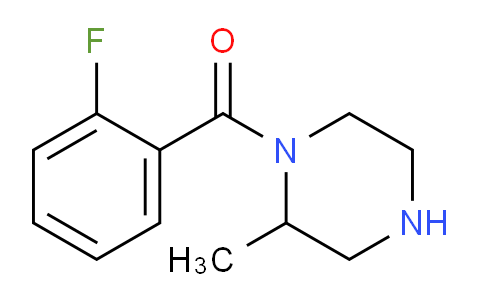 CAS No. 1240566-24-8, 1-(2-Fluorobenzoyl)-2-methylpiperazine