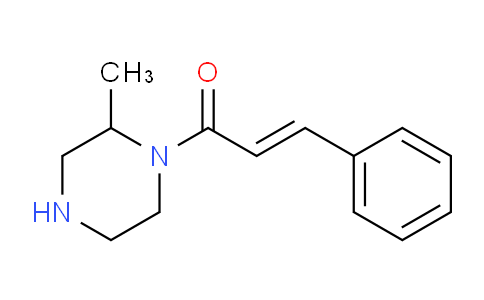 CAS No. 1240590-90-2, (2E)-1-(2-Methylpiperazin-1-yl)-3-phenylprop-2-en-1-one