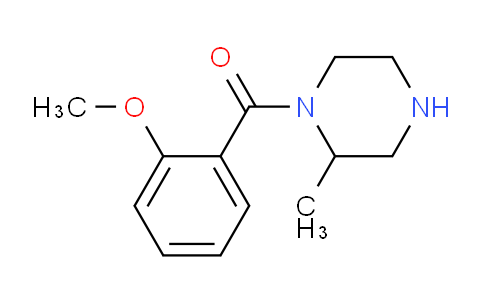 CAS No. 1240565-85-8, 1-(2-Methoxybenzoyl)-2-methylpiperazine