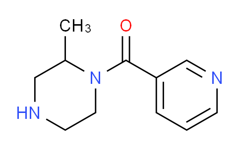 CAS No. 1240570-13-1, 2-Methyl-1-(pyridine-3-carbonyl)piperazine