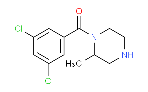 CAS No. 1240566-88-4, 1-(3,5-Dichlorobenzoyl)-2-methylpiperazine