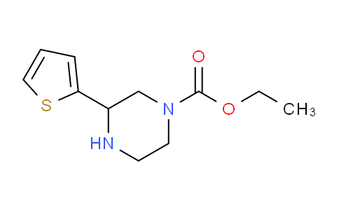 CAS No. 85803-50-5, Ethyl 3-(thiophen-2-yl)piperazine-1-carboxylate