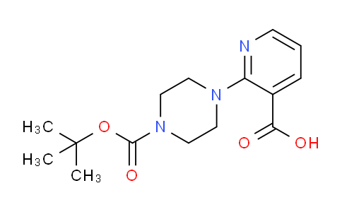 CAS No. 902835-85-2, 2-{4-[(Tert-butoxy)carbonyl]piperazin-1-yl}pyridine-3-carboxylic acid