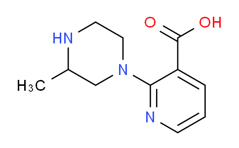 CAS No. 889957-87-3, 2-(3-Methylpiperazin-1-yl)pyridine-3-carboxylic acid