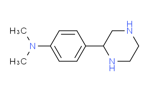CAS No. 904814-36-4, N,N-Dimethyl-4-(piperazin-2-yl)aniline