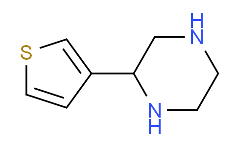 CAS No. 111760-38-4, 2-(Thiophen-3-yl)piperazine