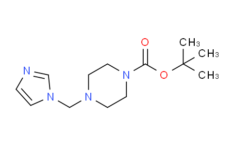 CAS No. 912763-05-4, tert-Butyl 4-[(1h-imidazol-1-yl)methyl]piperazine-1-carboxylate