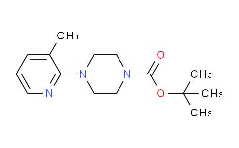 CAS No. 946386-15-8, tert-Butyl 4-(3-methylpyridin-2-yl)piperazine-1-carboxylate
