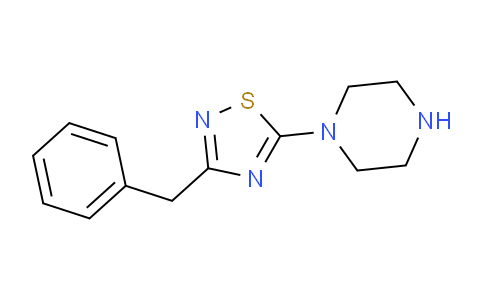 CAS No. 1029718-76-0, 1-(3-Benzyl-1,2,4-thiadiazol-5-yl)piperazine