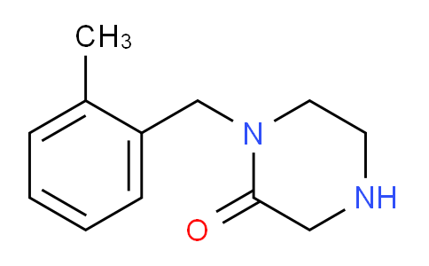 CAS No. 893747-73-4, 1-(2-Methylbenzyl)piperazin-2-one