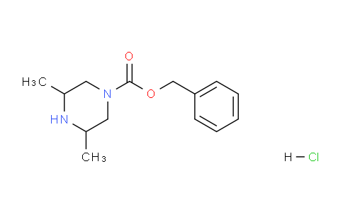 CAS No. 1803600-54-5, Benzyl 3,5-dimethylpiperazine-1-carboxylate hydrochloride