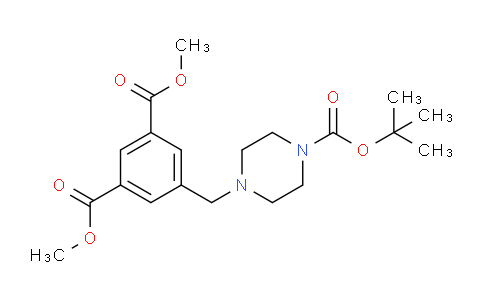 CAS No. 2443766-85-4, dimethyl 5-((4-(tert-butoxycarbonyl)piperazin-1-yl)methyl)isophthalate