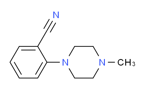 CAS No. 85803-63-0, 2-(4-Methylpiperazin-1-yl)benzonitrile