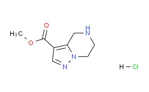 CAS No. 2137768-58-0, Methyl 4,5,6,7-tetrahydropyrazolo[1,5-a]pyrazine-3-carboxylate hydrochloride
