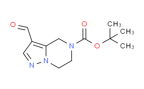 CAS No. 1060814-48-3, tert-Butyl 3-formyl-6,7-dihydropyrazolo[1,5-a]pyrazine-5(4H)-carboxylate