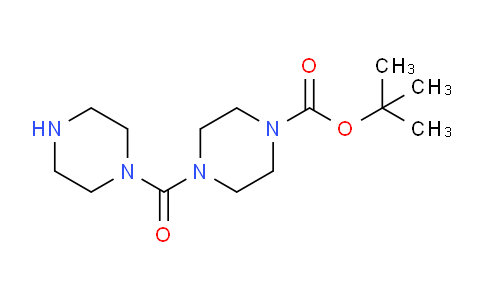 CAS No. 203520-35-8, tert-Butyl 4-(piperazine-1-carbonyl)piperazine-1-carboxylate