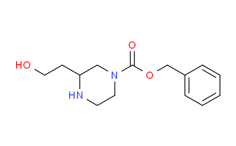 CAS No. 2162438-42-6, Benzyl 3-(2-hydroxyethyl)piperazine-1-carboxylate