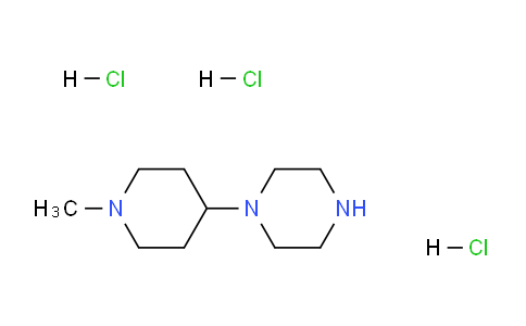 CAS No. 349535-15-5, 1-(1-Methylpiperidin-4-yl)piperazine trihydrochloride