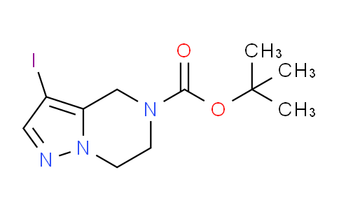 CAS No. 1823229-68-0, tert-Butyl 3-iodo-6,7-dihydropyrazolo[1,5-a]pyrazine-5(4H)-carboxylate