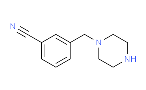 CAS No. 203047-38-5, 3-[(Piperazin-1-yl)methyl]benzonitrile