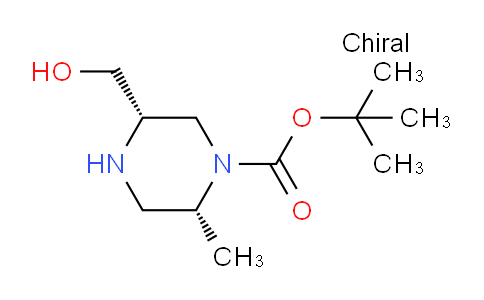 CAS No. 2375423-99-5, tert-Butyl (2R,5S)-5-(hydroxymethyl)-2-methylpiperazine-1-carboxylate