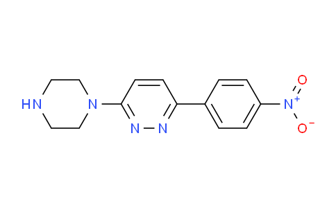 CAS No. 1354939-40-4, 3-(4-Nitrophenyl)-6-(piperazin-1-yl)pyridazine