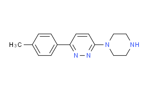 CAS No. 933723-91-2, 3-(4-Methylphenyl)-6-(piperazin-1-yl)pyridazine
