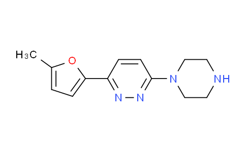 CAS No. 1354916-71-4, 3-(5-Methylfuran-2-yl)-6-(piperazin-1-yl)pyridazine