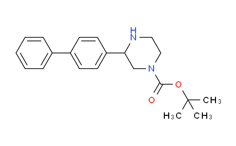 CAS No. 886770-41-8, tert-Butyl 3-{[1,1'-biphenyl]-4-yl}piperazine-1-carboxylate