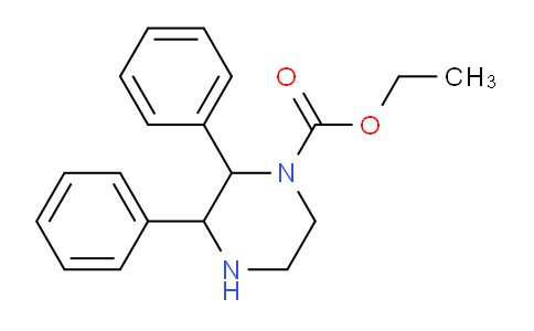 CAS No. 912763-37-2, Ethyl 2,3-diphenylpiperazine-1-carboxylate